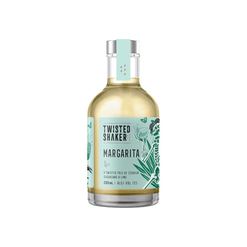 Twisted Shaker Tequila Margarita Pre Batched Cocktail 200ml