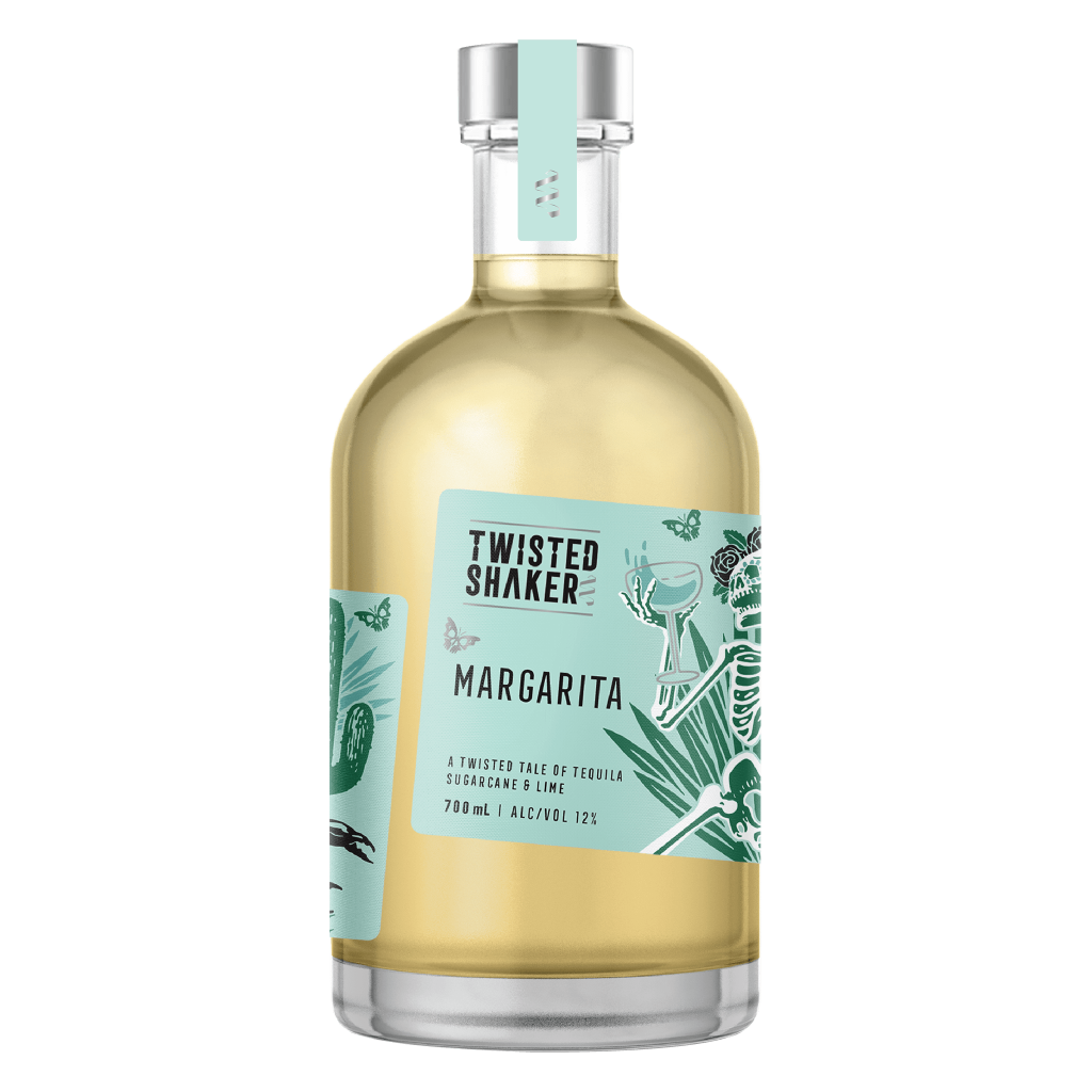 Twisted Shaker Tequila Margarita Pre Batched Cocktail 700ml