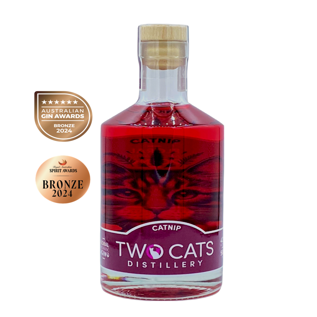 Two Cats Distillery Catnip Floral Aromatic Gin 500ml