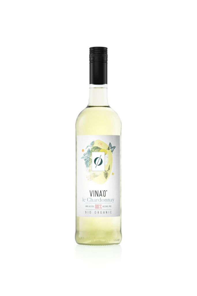 Vina'0° Le Chardonnay Alcohol-Free Organic White Wine 750m