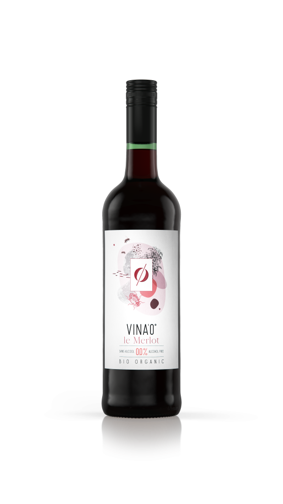 Vina'0° Vina'0° Le Merlot Alcohol-Free Organic Red Wine 75