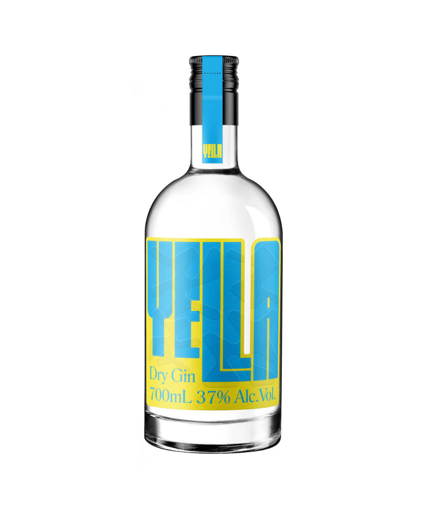 Yella Dry Gin 37%