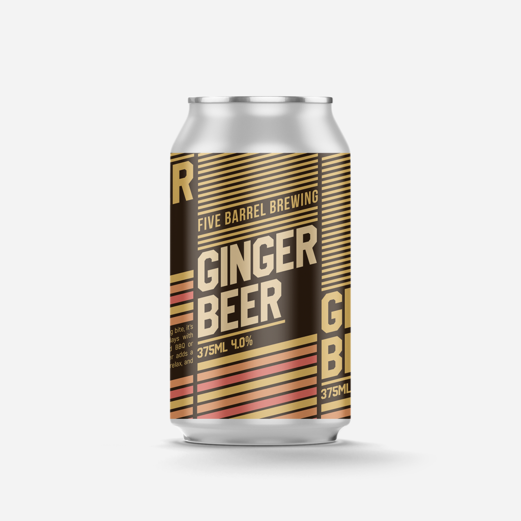 Five Barrel Brewing Ginger Beer 375ml