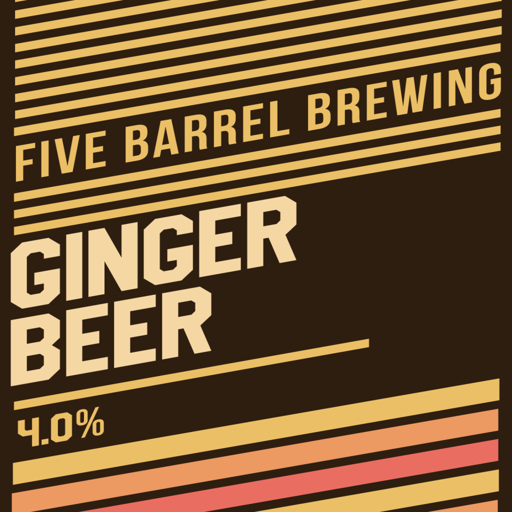 Five Barrel Brewing Ginger Beer 50l Keg