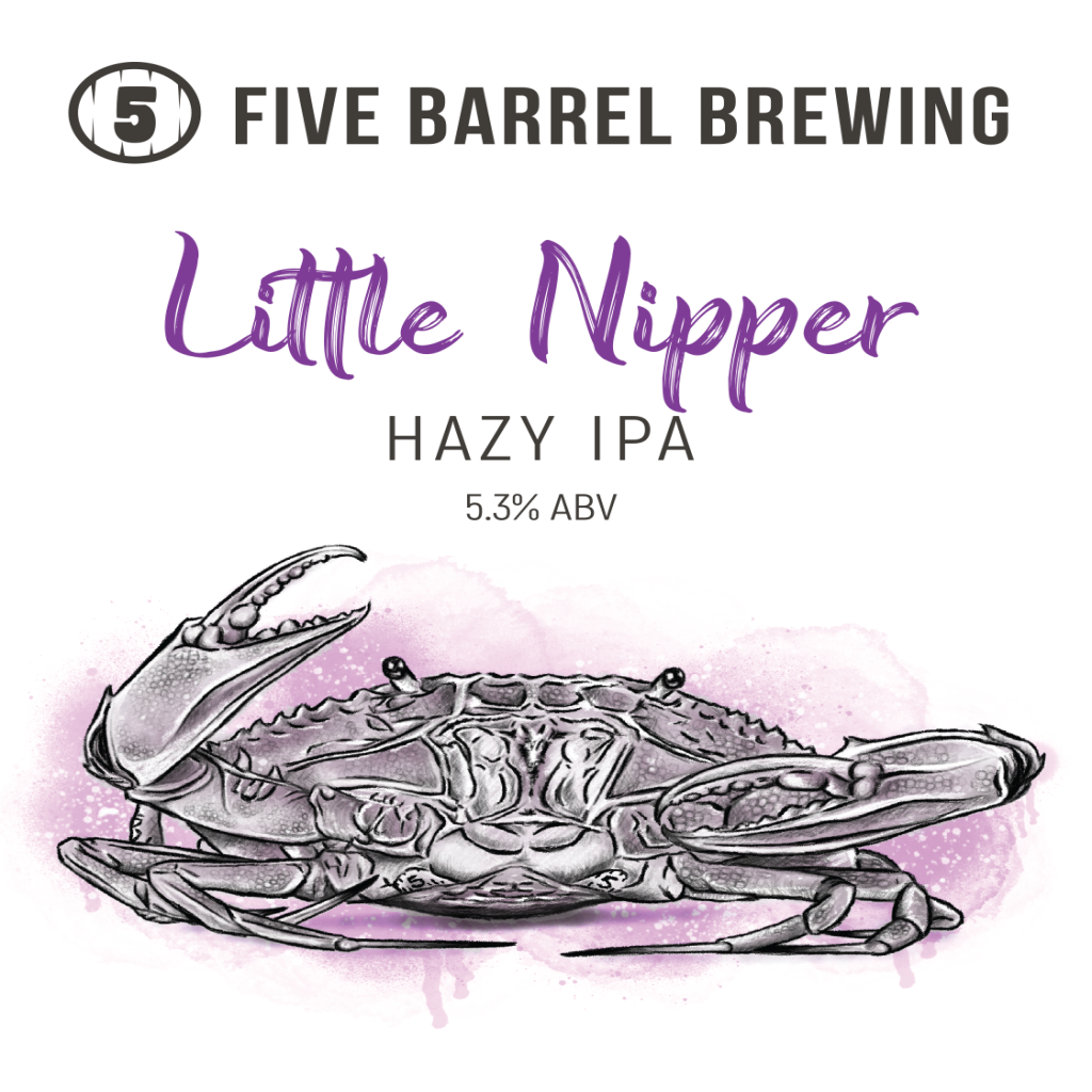 Five Barrel Brewing Little Nipper Hazy Ipa 50l Keg