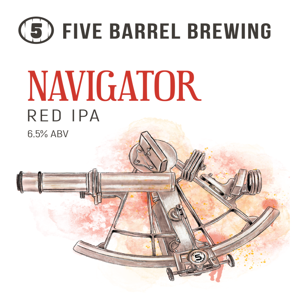 Five Barrel Brewing Navigator Red Ipa 50l Keg