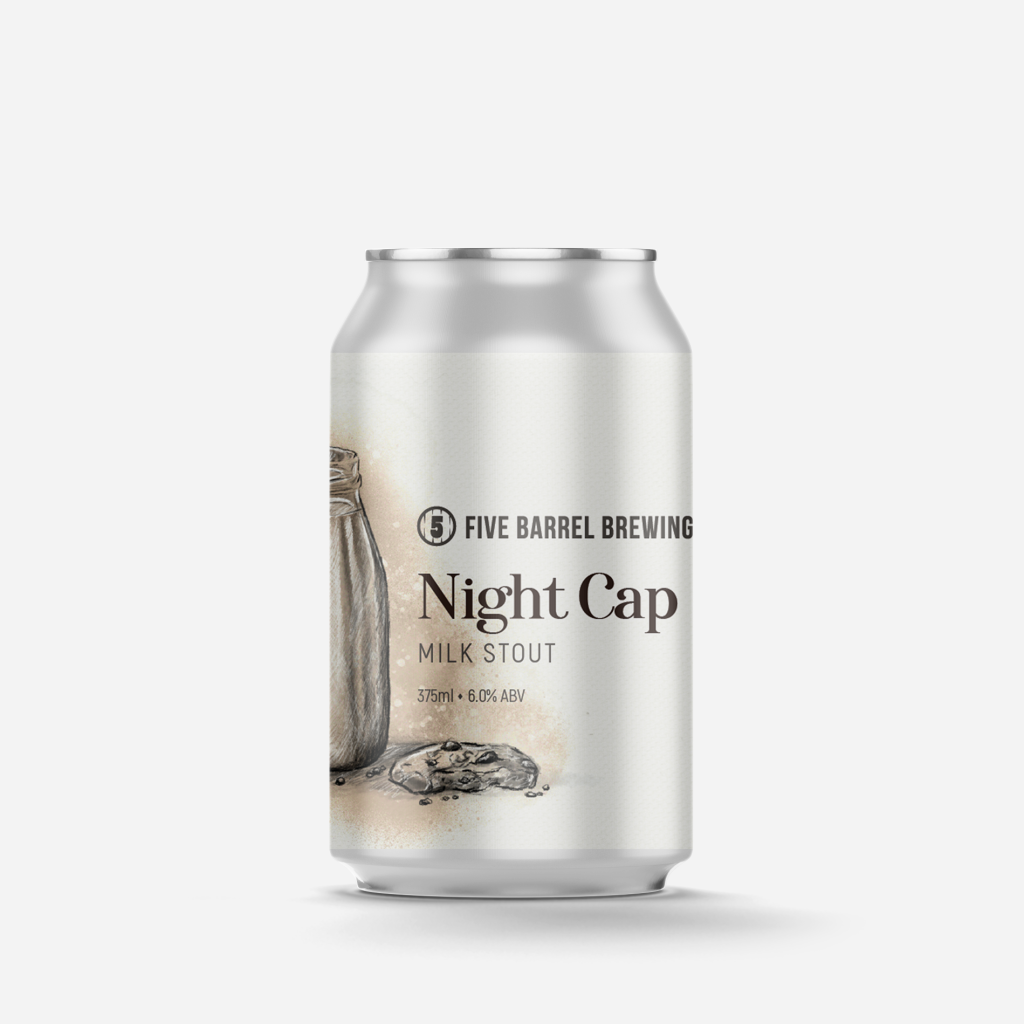 Five Barrel Brewing Night Cap Milk Stout 375ml