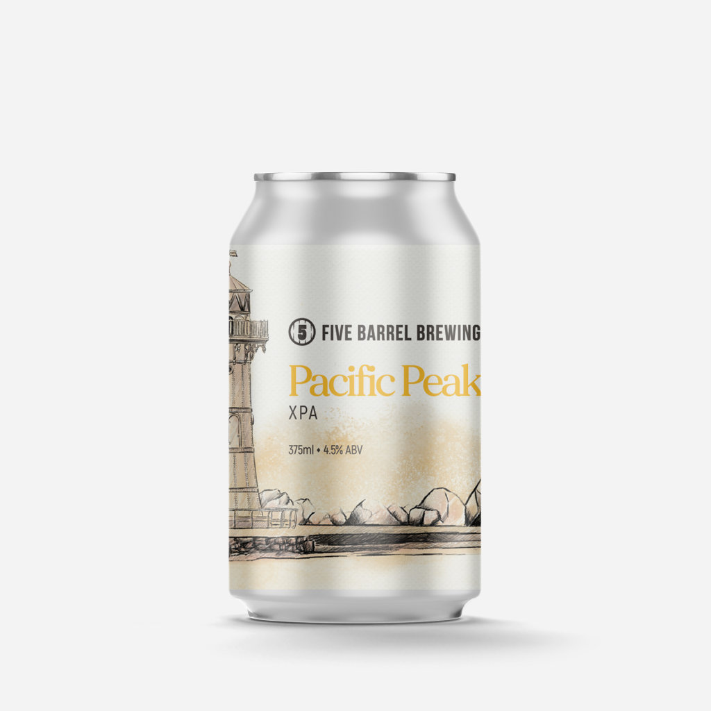 Five Barrel Brewing Pacific Peak Xpa 375ml