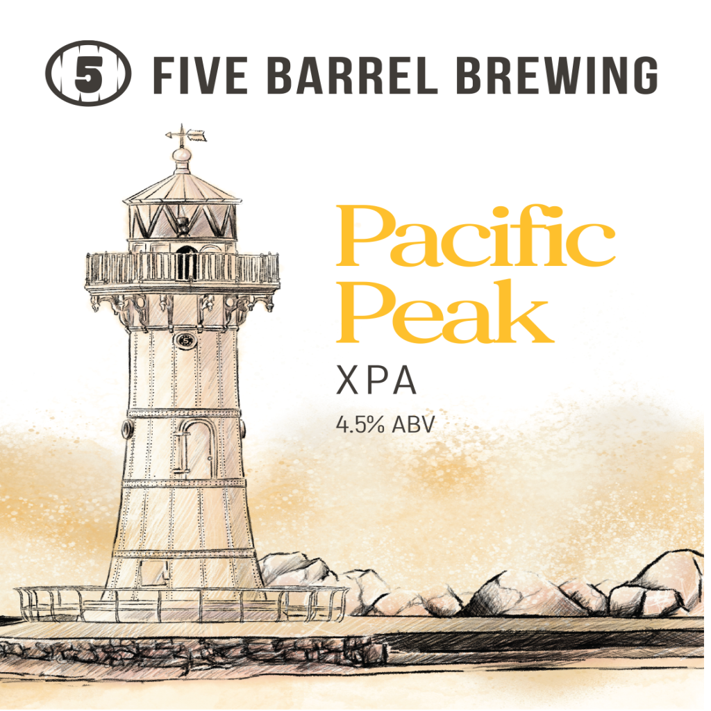 Five Barrel Brewing Pacific Peak Xpa 50l Keg