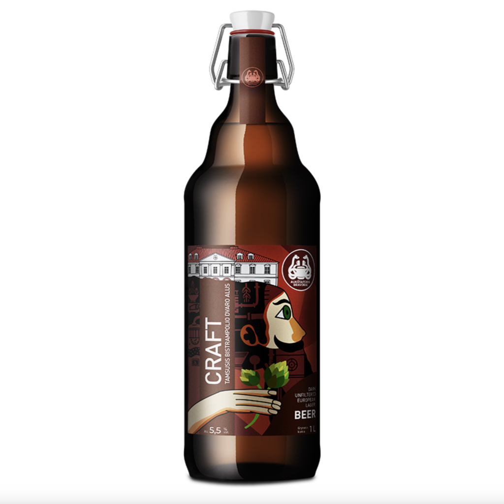 Highland Park Craft Dark Bistrampolio Dvaro Beer 1000ml