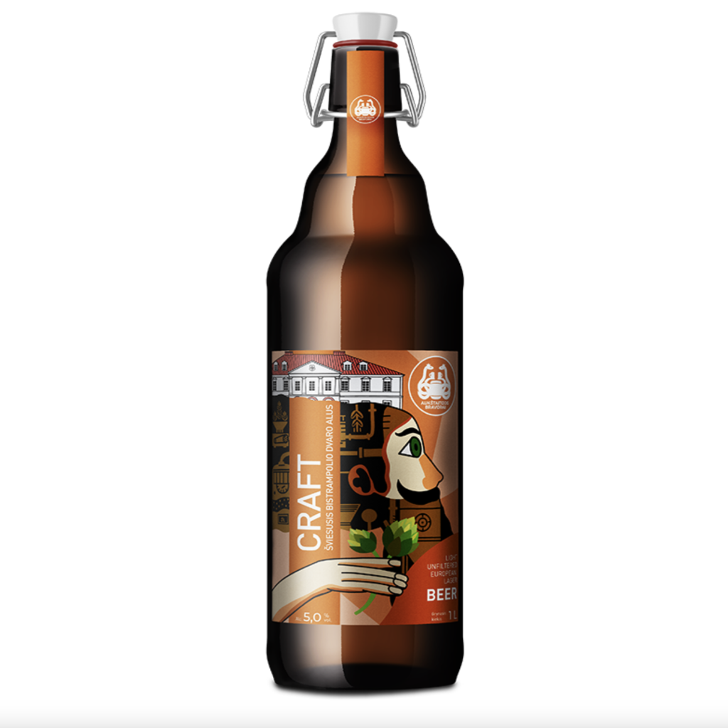Highland Park Craft Light Bistrampolio Dvaro Beer 1000ml
