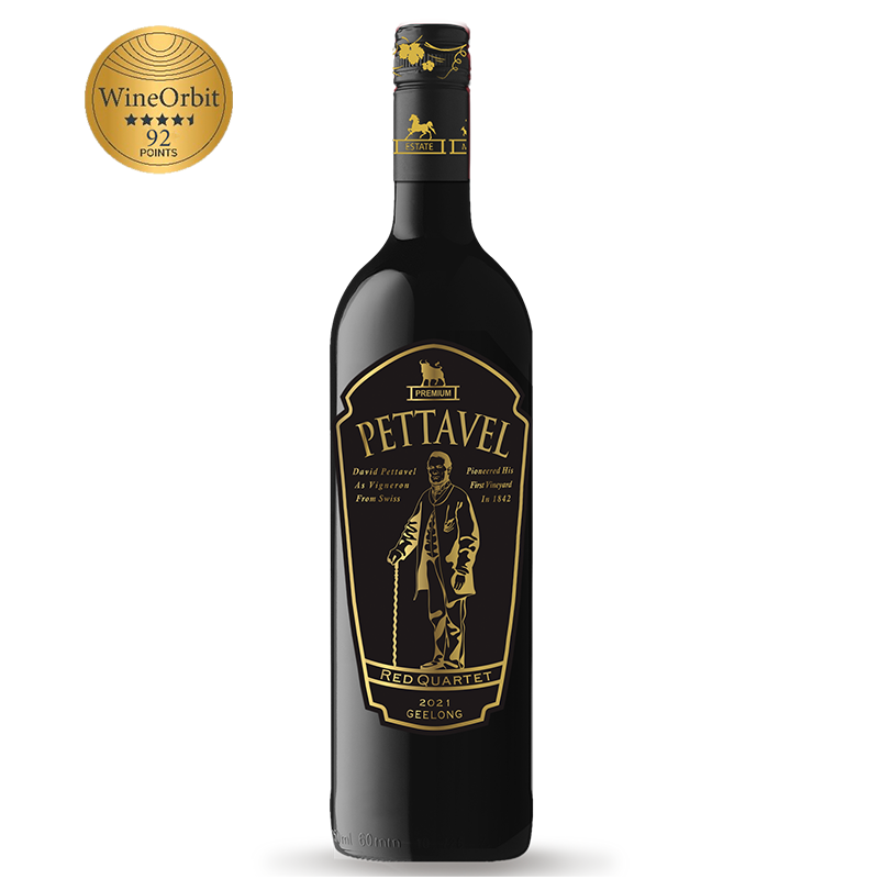Pettavel Premium Red Quartet Geelong 2021 750ml