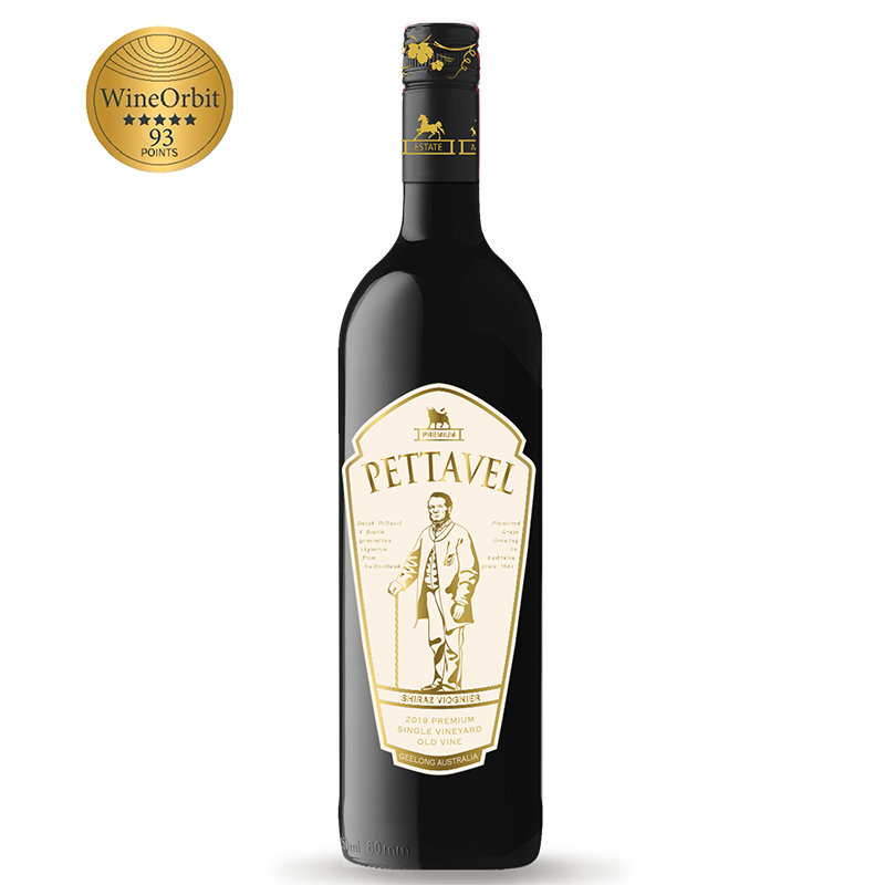 Pettavel Shiraz Viognier Old Vine Geelong 2019 750ml