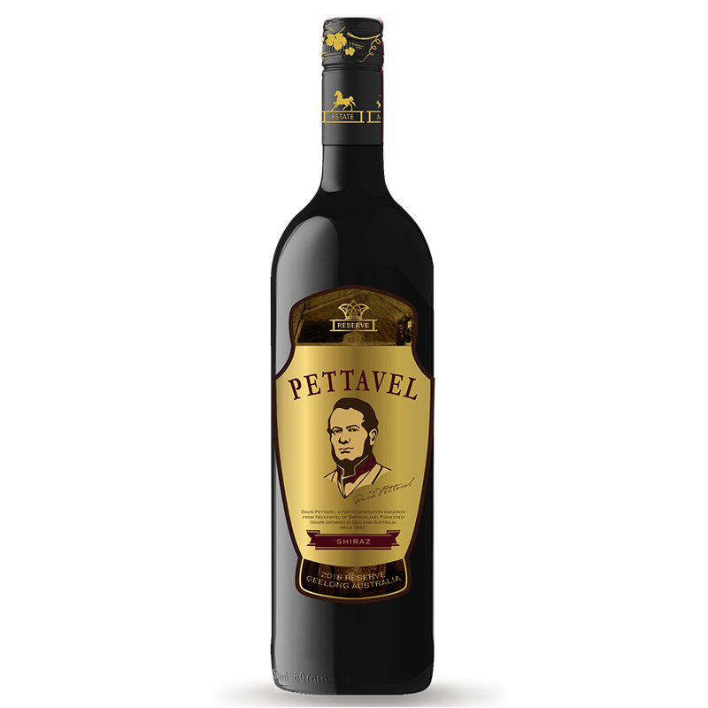 Pettavel Shiraz Geelong Old Vine 2018 750ml