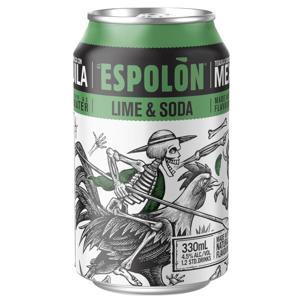Espolon Lime & Soda 330ml