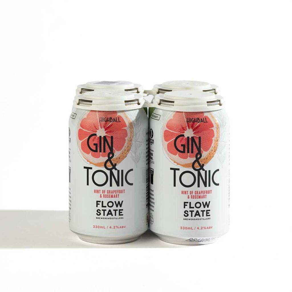 Flowstate Gin & Tonic 330ml Can - 16 Pack