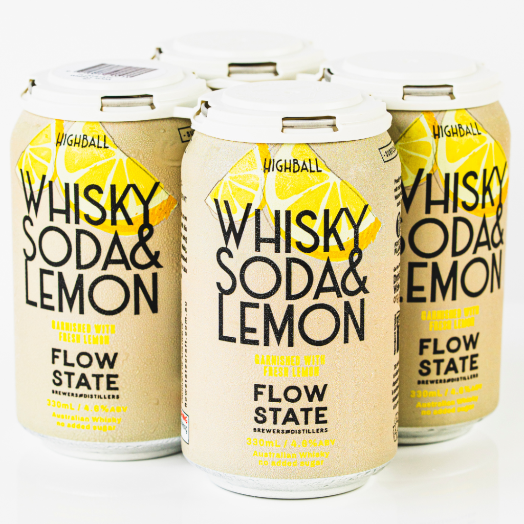 Flowstate Whisky Soda & Lemon 330ml