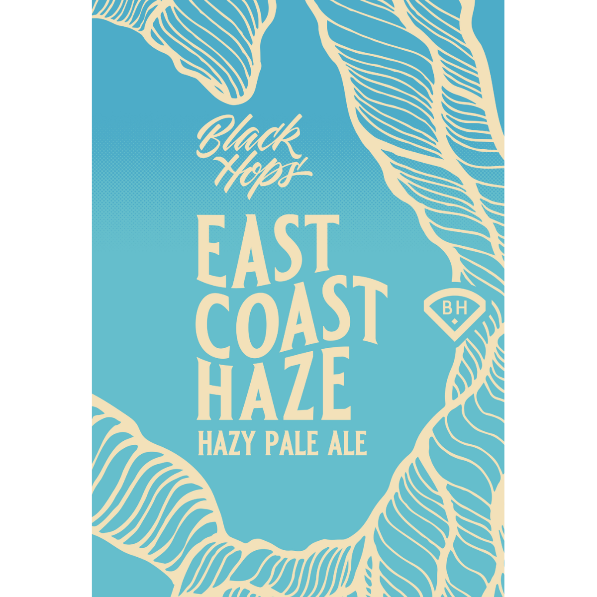 Black Hops East Coast Haze Hazy Pale 49.5Lt