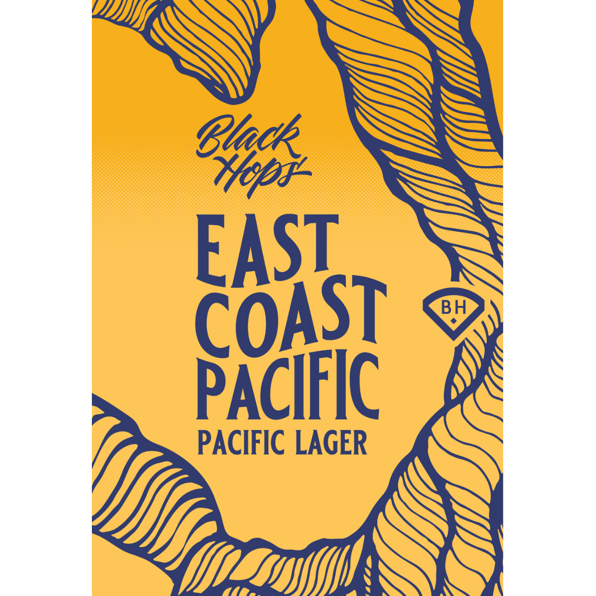 Black Hops East Coast Pacific Lager 49.5Lt