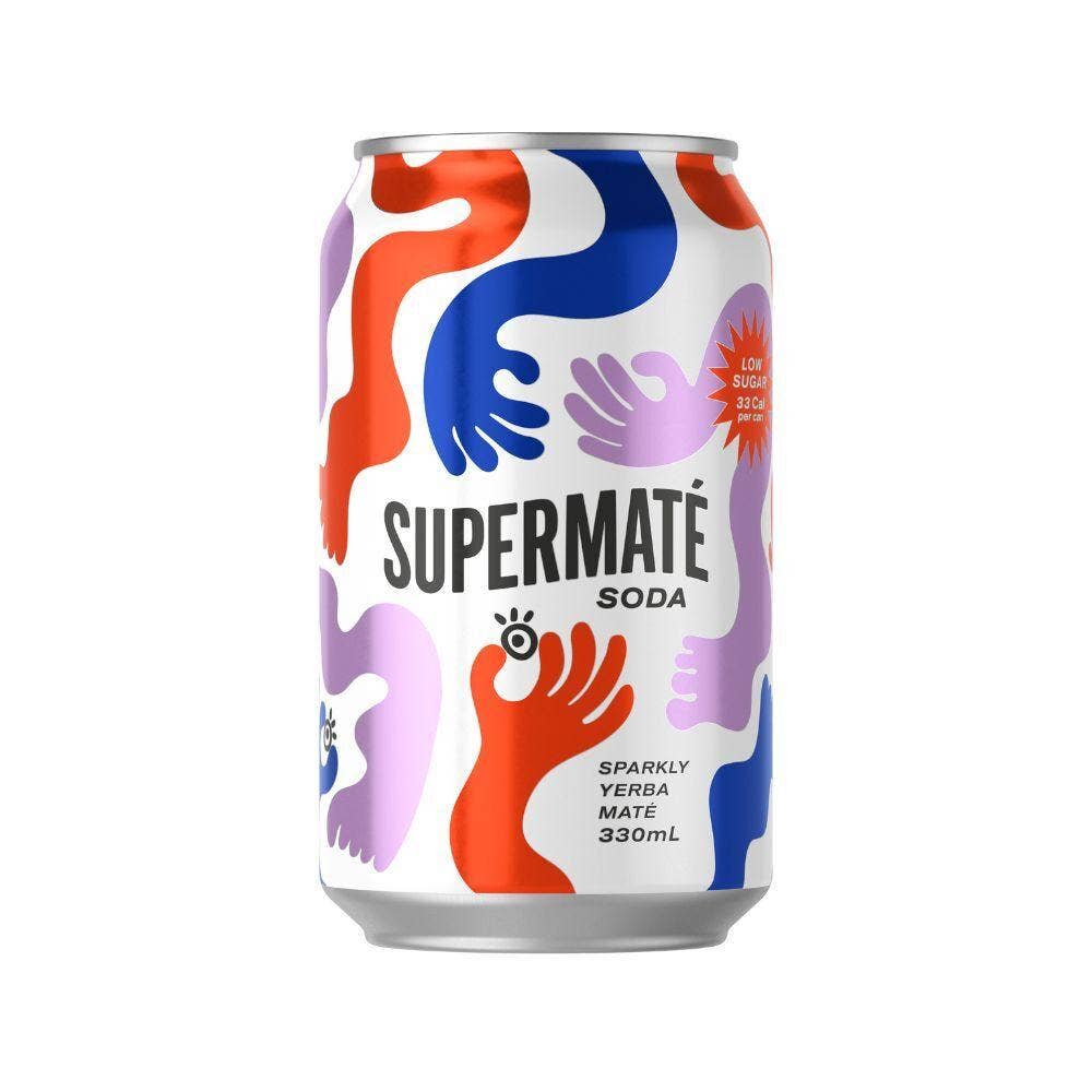 Supermate Soda Sparkly Yerba Maté - Original 330ml