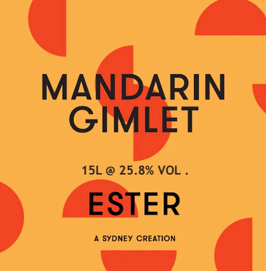 Ester Mandarine Gimlet - Jerry 15l
