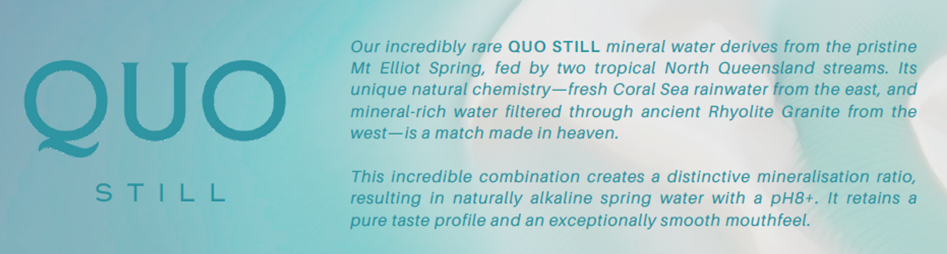 Quo Water Still Water 750ml