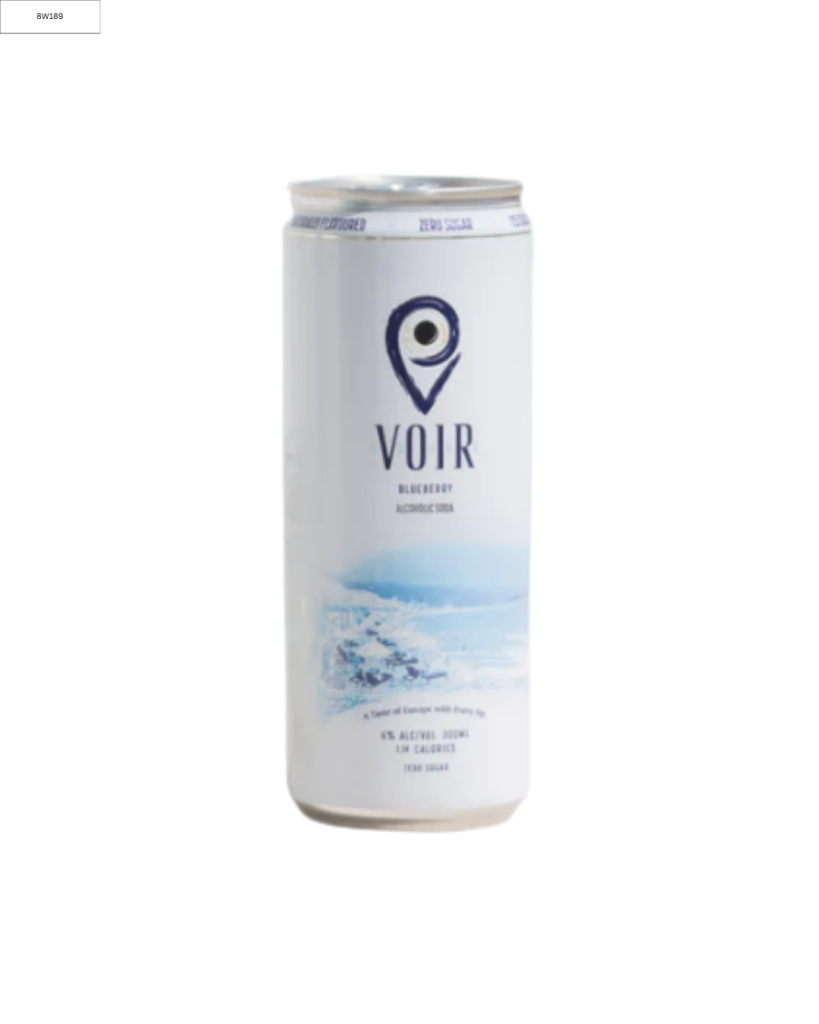 Voir Blueberry Alcoholic Soda 300ml
