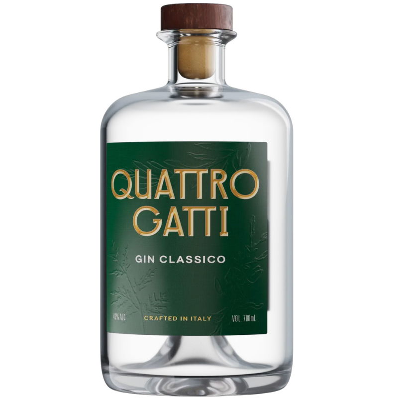 Quattro Gatti Gin Classico 700ml