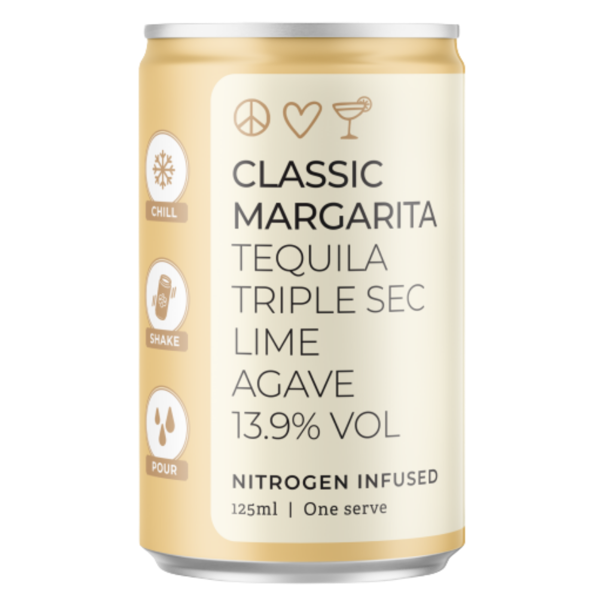 Byron Bay Spirits Co Classic Margarita 125ml