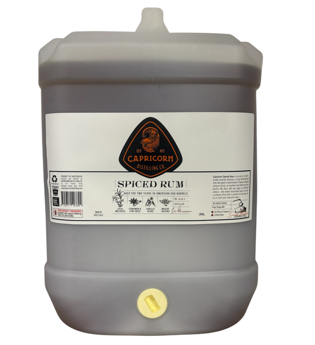 Capricorn Distillery Spiced Rum 10Lt