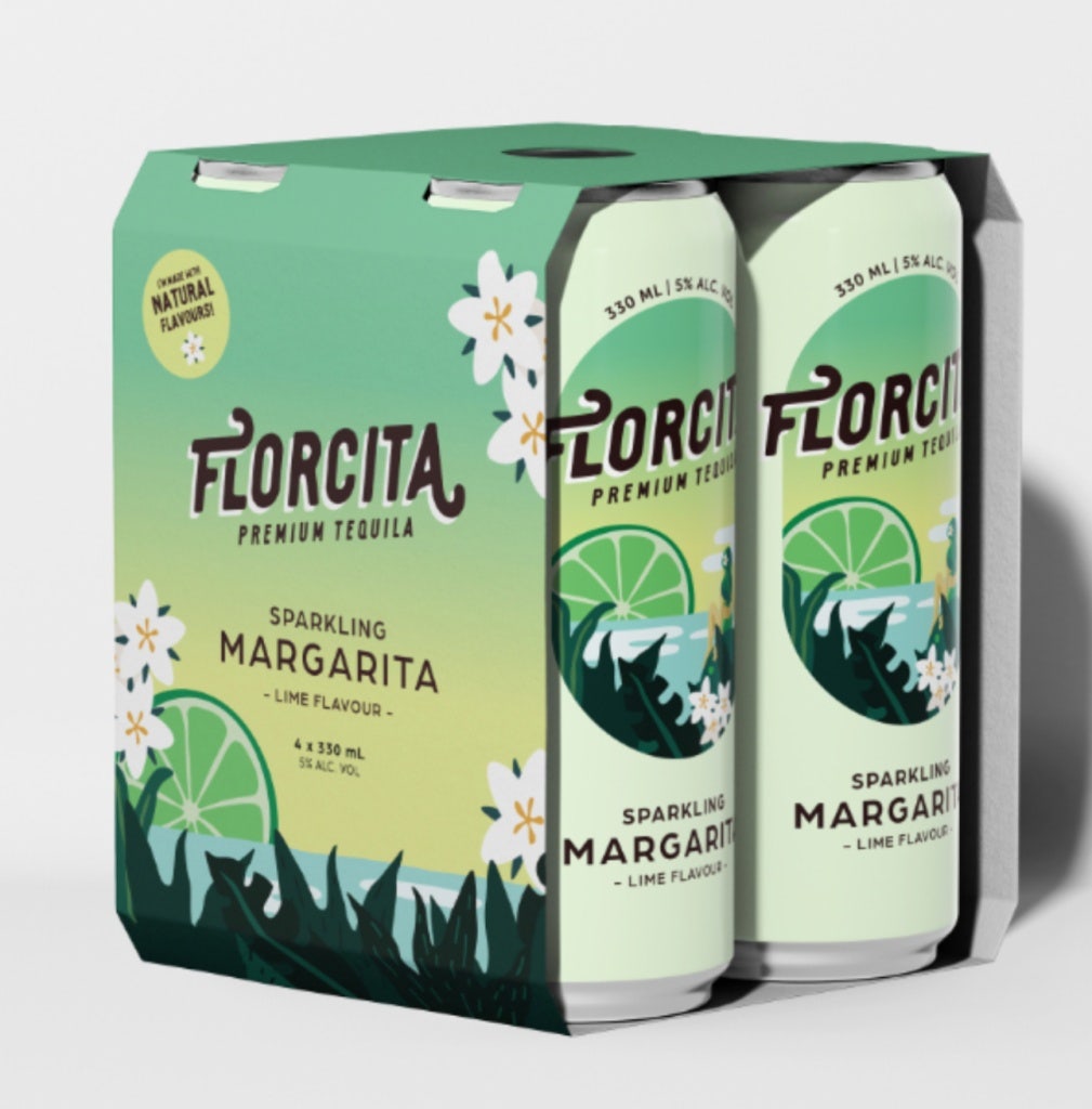 Florcita Sparkling Lime Margarita 330ml