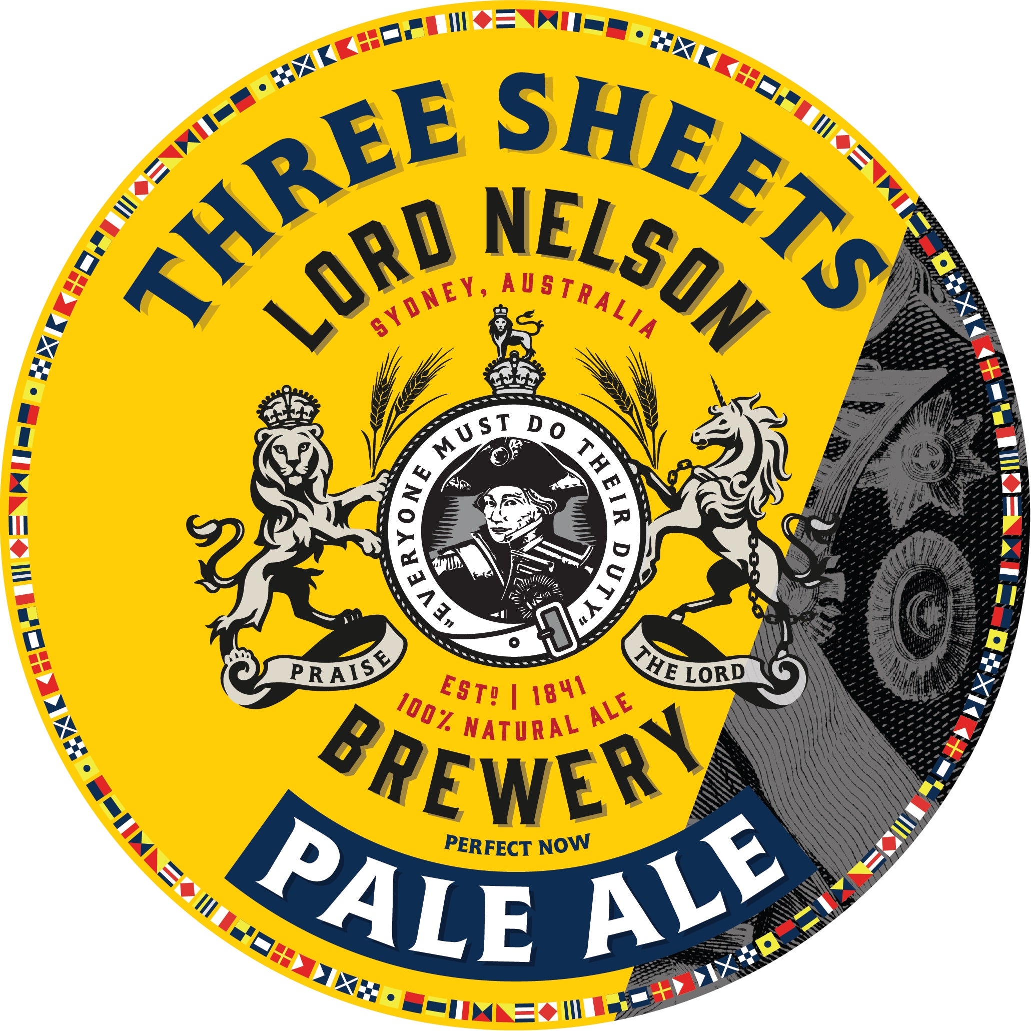 Lord Nelson Three Sheets Pale Ale 49.5Lt 49500ML