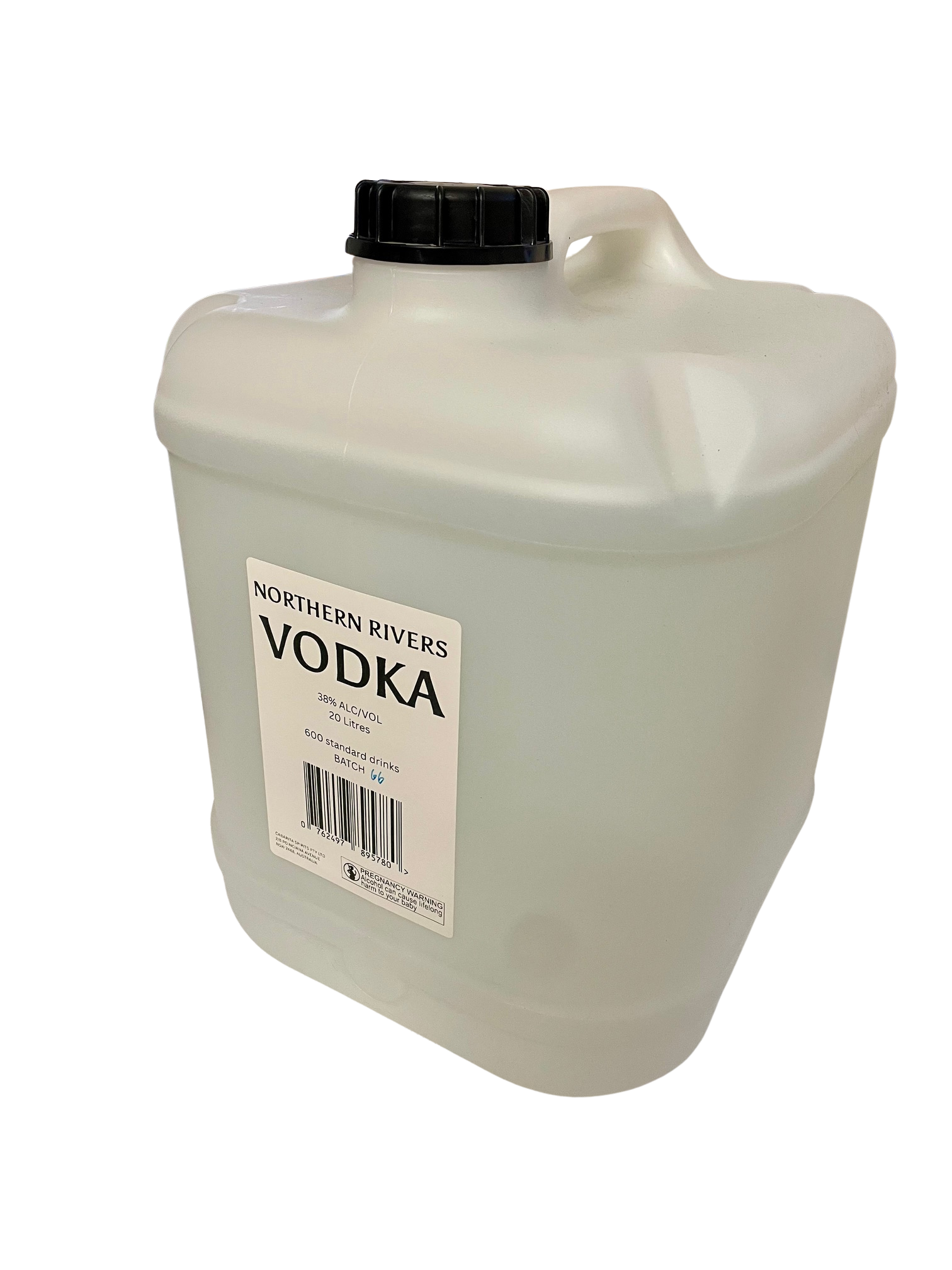 Northern Rivers Vodka 20Lt