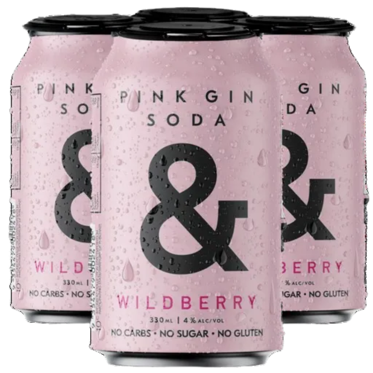 Ampersand Pink Gin Soda 330ml