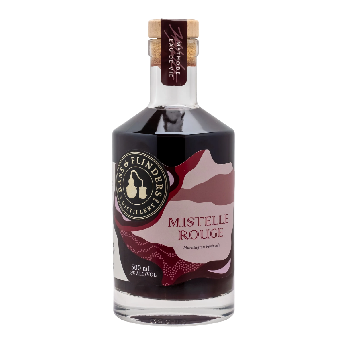 Bass and Flinders Mistelle Rouge 500ml