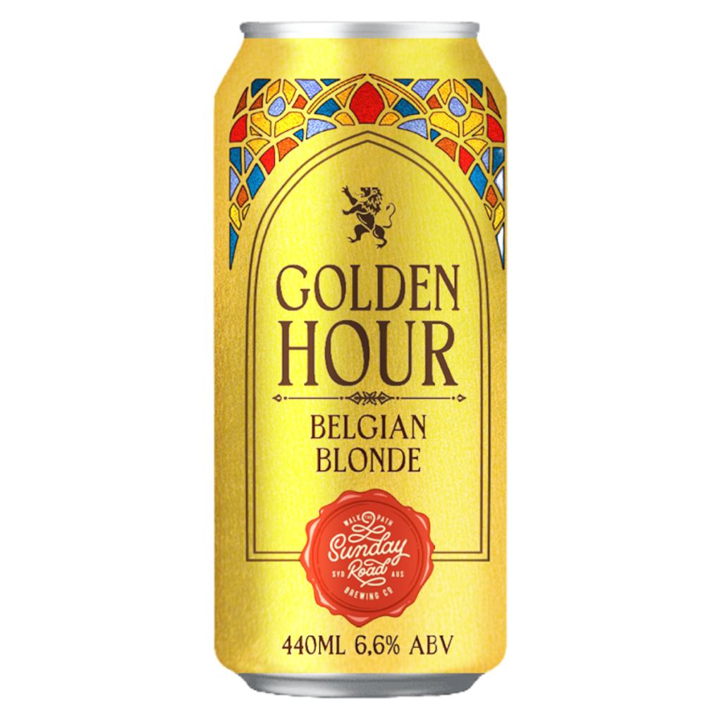 Sunday Road Brewing Golden Hour Belgian Blonde 440ml
