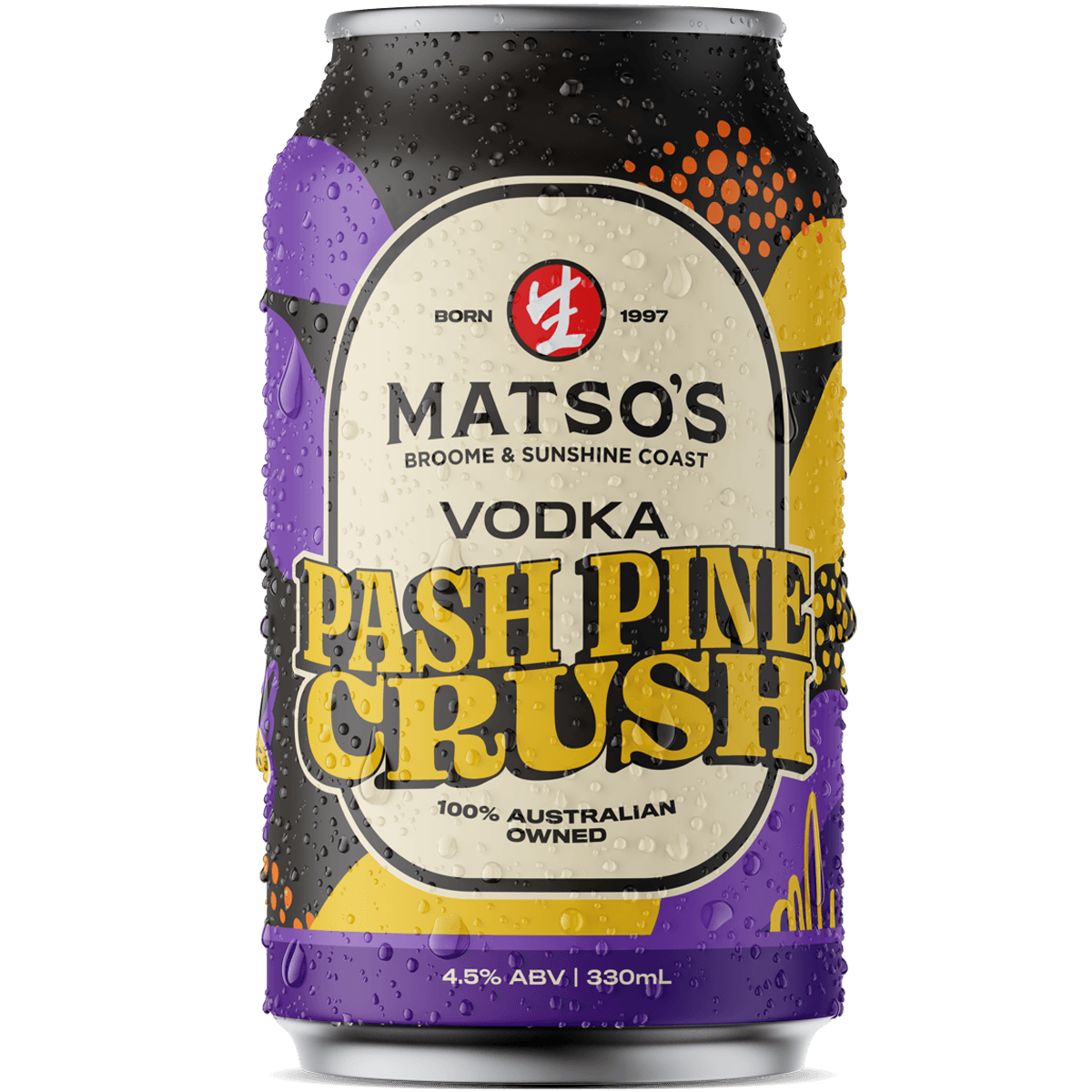 Matsos Vodka Passionfruit Crush 330ml