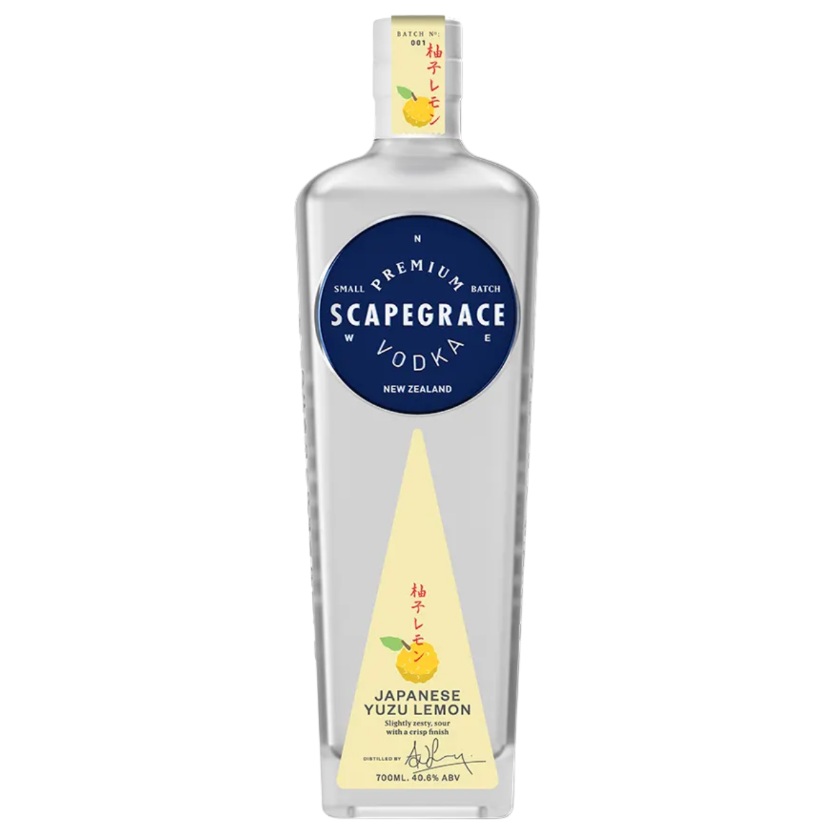 Scapegrace Yuzu Vodka 700ml
