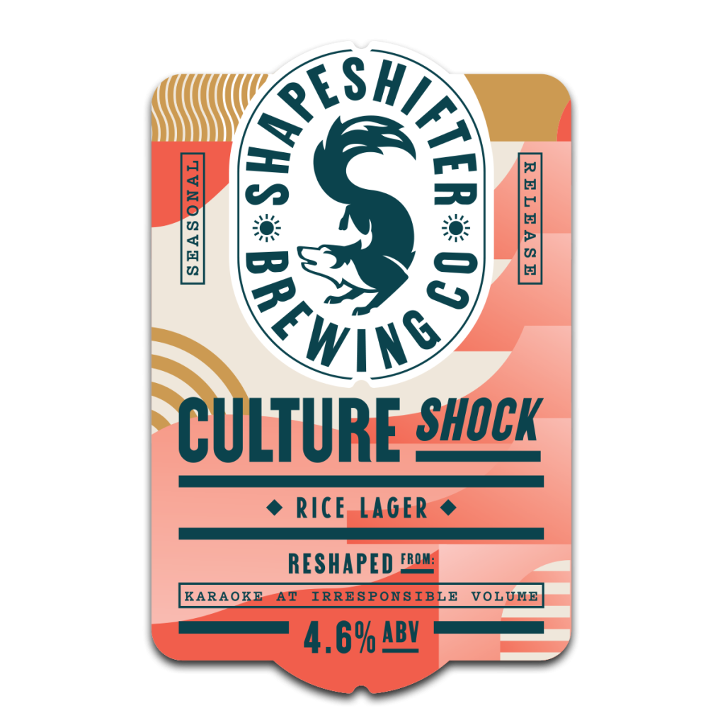 Shapeshifter Culture Shock - Japanese Rice Lager 50000ml