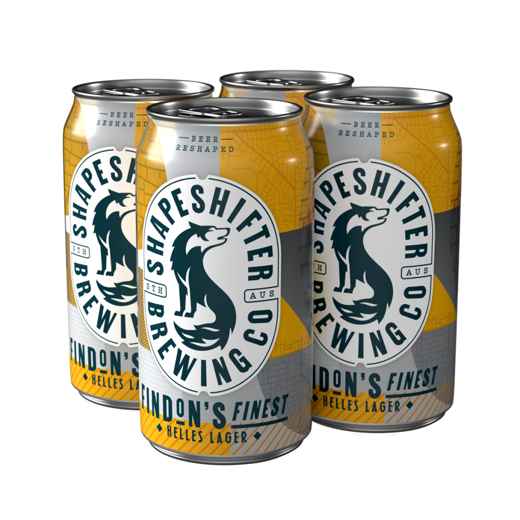 Shapeshifter Findon's Finest - Helles Lager 375ml