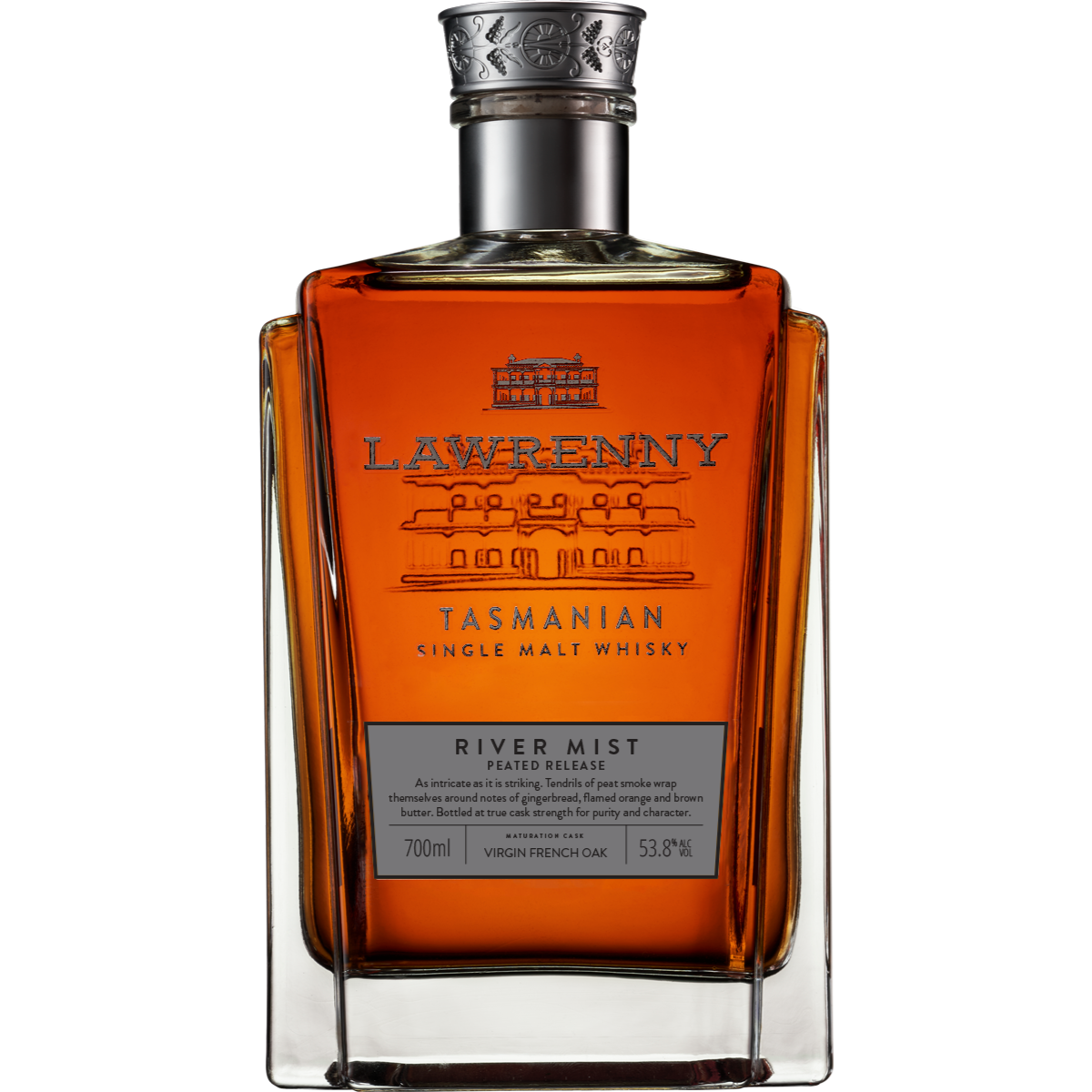 Lawrenny River Mist Peated 700ml