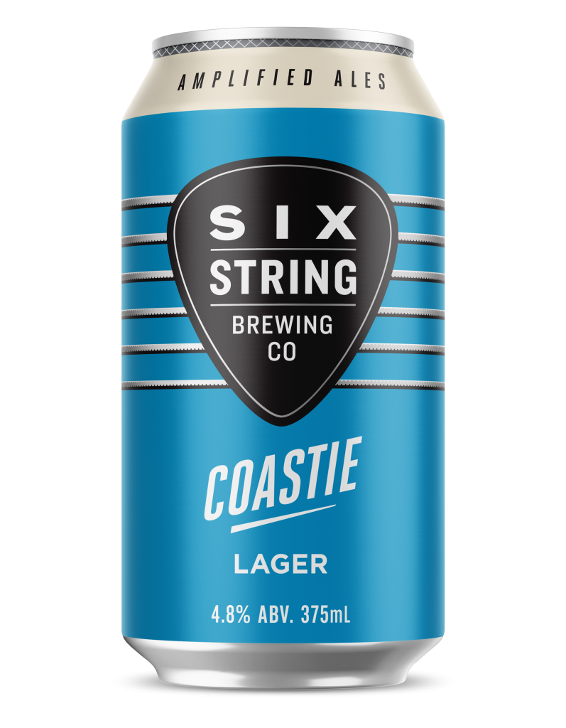 Six String Coastie Lager Cube 375ml