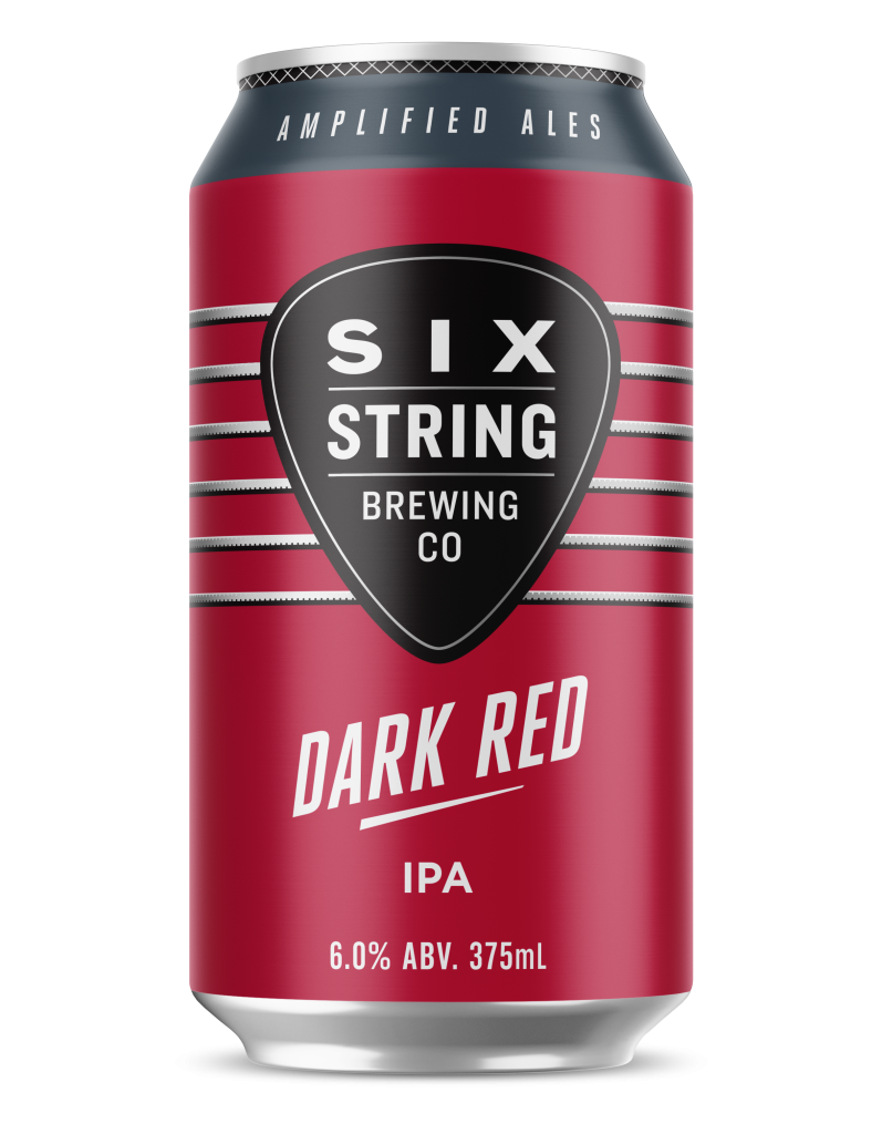 Six String Dark Red Ipa Cube 375ml