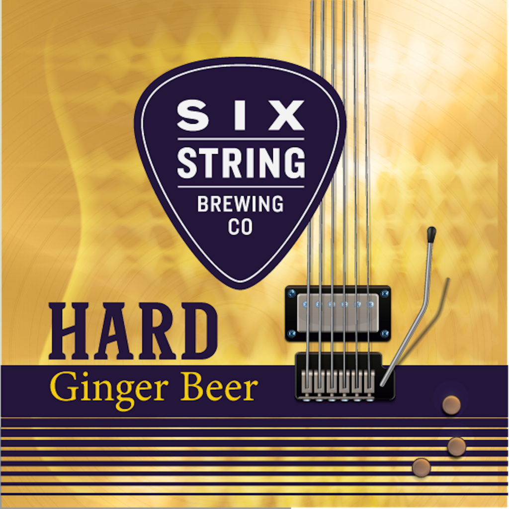 Six String Hard Ginger Beer 50l Keg