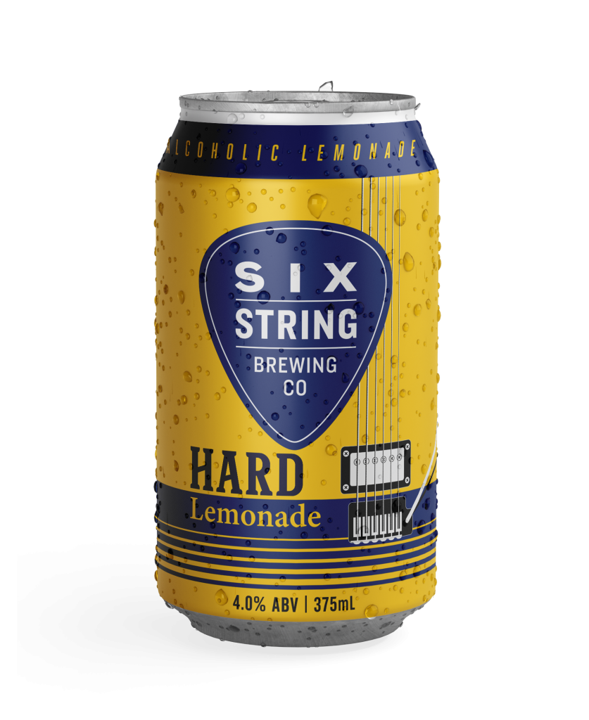 Six String Hard Lemonade Cube 375ml