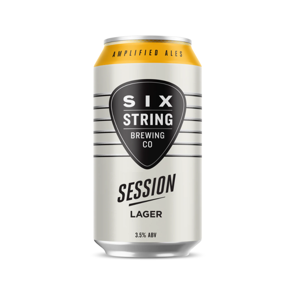 Six String Session Lager Cube 375ml