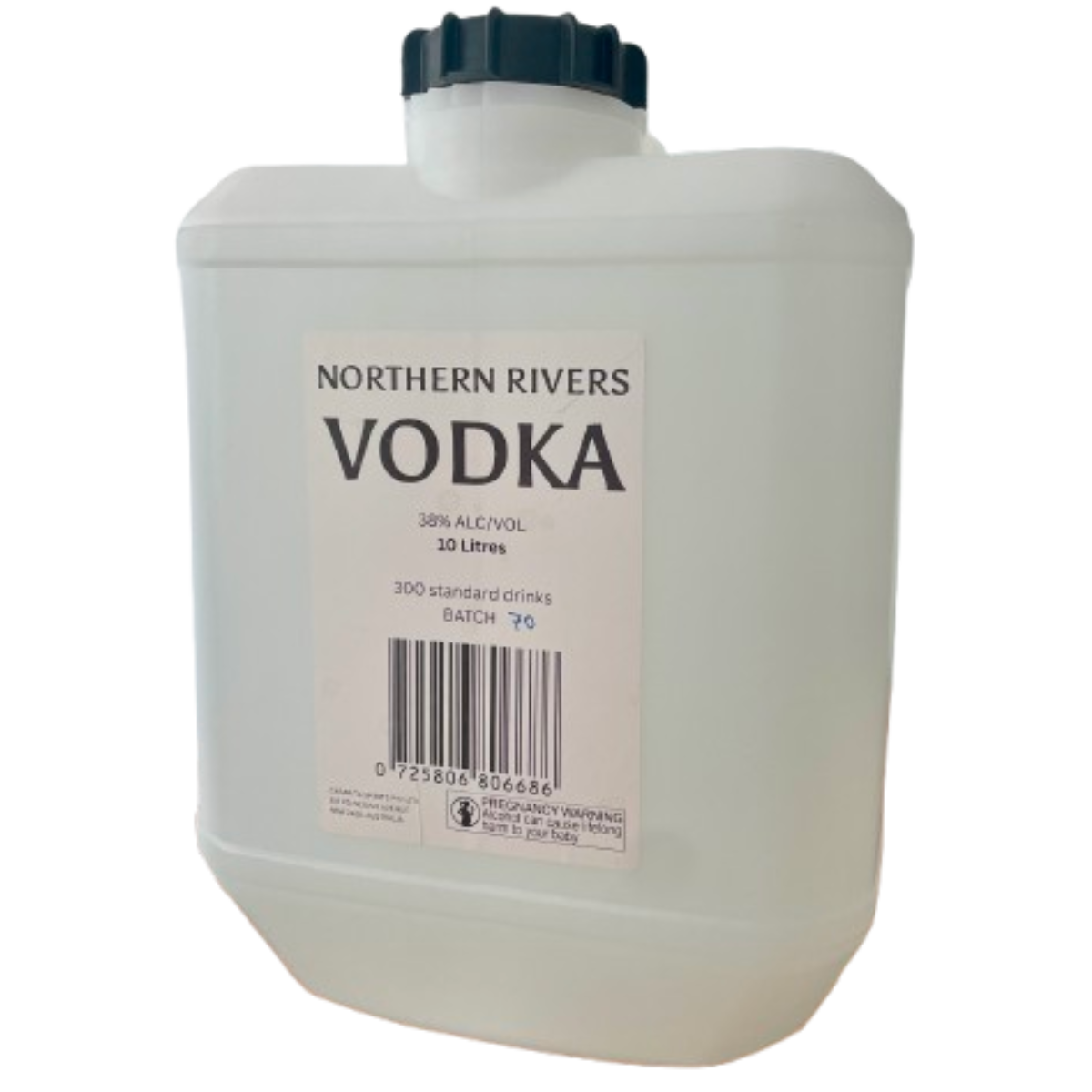 Northern Rivers Vodka 10Lt