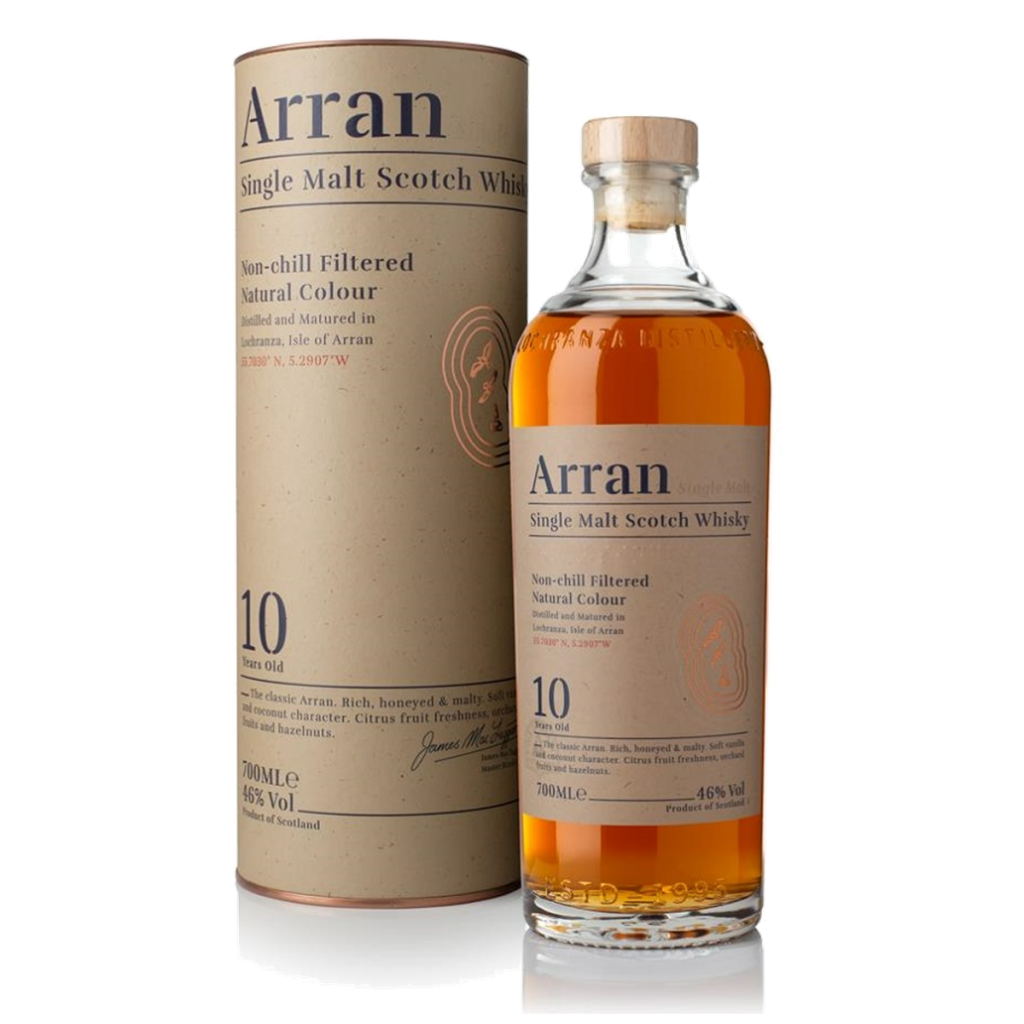 Arran 10 Year Old Single Malt Scotch Whisky 700ml