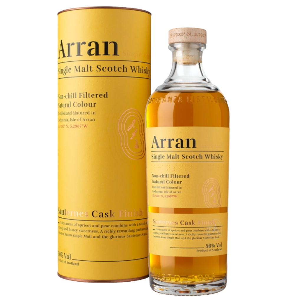 Arran Sauternes Cask Single Malt Scotch Whisky 700ml
