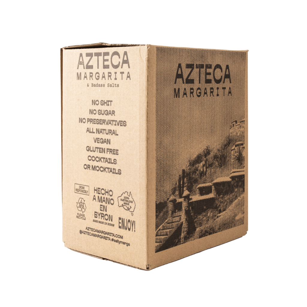 Azteca Cowboy Cube Classic Lime Margarita Mix + Badass Sa